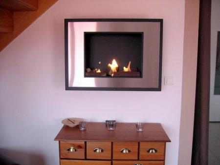 Le feu dans la chemin�e